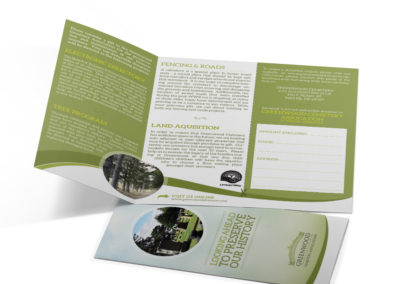 Cemetery Direct-Mail Brochure